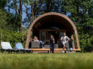 Luxe Lodgetentmet priv&eacute; sanitair | 4 pers.