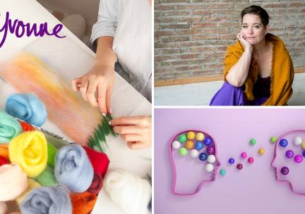 Workshop vilten (2,5 uur) of kleurencoaching (1 uur)