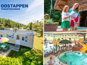 Weekend of midweek voor 4 tot 6 personen bij Oostappen Vakantieparken