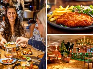 3-gangen shared dining-diner bij Grand CafÃ© de Babbelaar Drachten