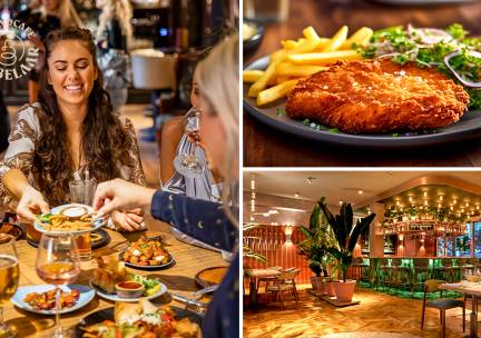 3-gangen shared dining-diner bij Grand CafÃ© de Babbelaar Drachten