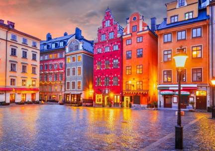 Geniet van de charmante sfeer in Stockholm incl. vlucht