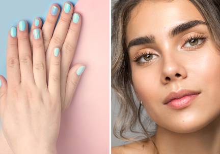 Wenkbrauw- of nagelbehandeling naar keuze