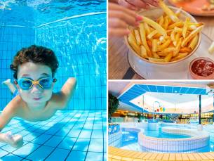 Entree recreatiezwemmen + evt. friet met snack of broodje en drankje