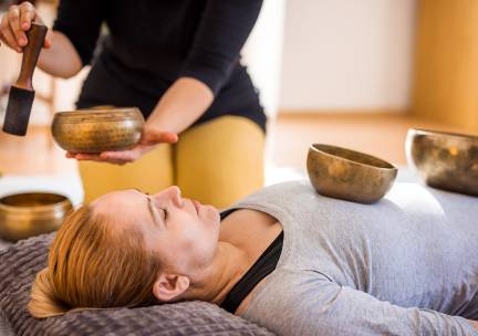 (Duo) klankmassage (45, 60, 75 min of 90 min)