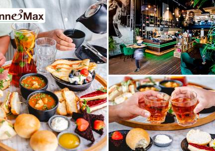 High tea inclusief onbeperkt thee bij Anne&Max Rotterdam
