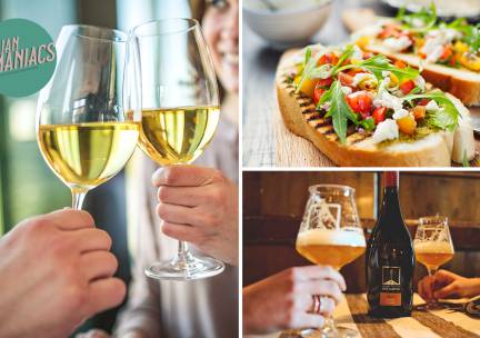 Toscaanse wijn- of bierproeverij bij Italian Maniacs