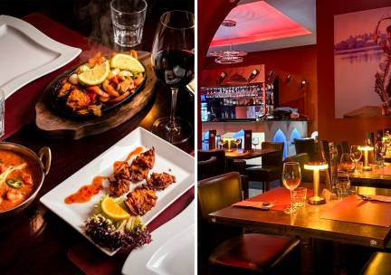 3-gangendiner shared dining-diner + welkomstdrankje bij Indian Taj Mahal Tandoori and Sweets