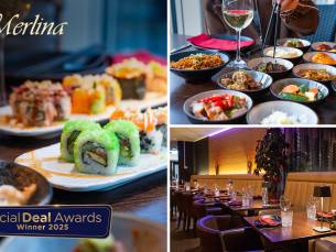 All-You-Can-Eat sushi + dessert bij Restaurant Merlina