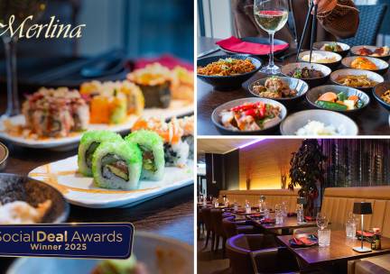 All-You-Can-Eat sushi + dessert bij Restaurant Merlina