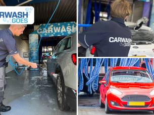 Uitgebreide autowasbeurt bij Carwash Goes