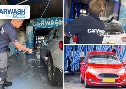 Uitgebreide autowasbeurt bij Carwash Goes