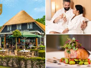 Overnachting voor 2 + welkomstdrankje + 3-gangendiner + ontbijt + late check-out