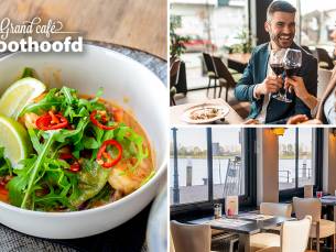 3-gangendiner Ã  la carte bij GrandcafÃ© Groothoofd t in Dordrecht