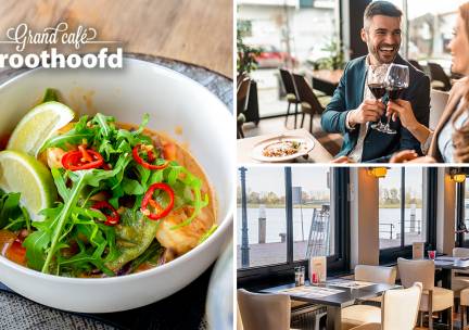 3-gangendiner Ã  la carte bij GrandcafÃ© Groothoofd t in Dordrecht