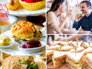 High tea (1,5 uur) bij SAMEN eten en drinken Helmond