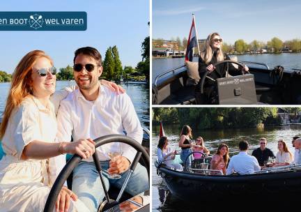 4 uur varen in Rotterdam voor max. 12 personen