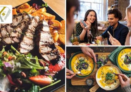 3- of 4-gangendiner Ã  la carte