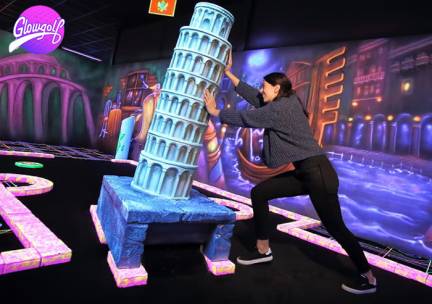 Entree GlowGolf Maastricht