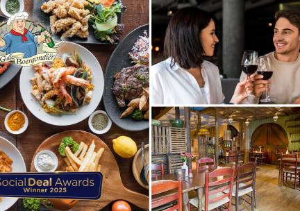 All-You-Can-Eat bij De Gulle BoergondiÃ«r (2 uur)