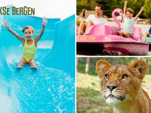Entree voor Safaripark + Speelland Beekse Bergen