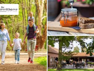 Wandelarrangement incl. koffie of thee + gebak + 2-gangen keuzelunch