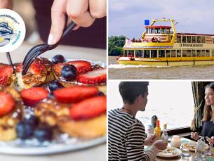 Rondvaart (75 min) + onbeperkt pannenkoeken op De Pannenkoekenboot