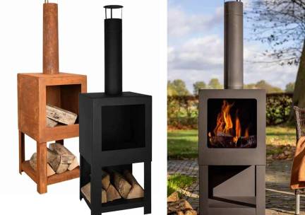 Terraskachel Met Houtopslag - In 2 Kleuren! ...