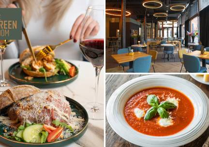 2-gangenlunch Ã  la carte bij The Green Room