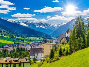 Bernina- en Arosa Express, Davos