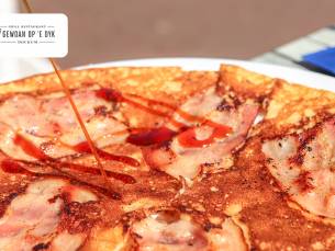 Onbeperkt pannenkoeken + dessert (1,5 uur)
