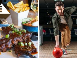 Spareribs à volonté + bowlen bij Bowling Antares