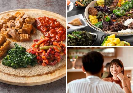 Plateau van de chef + dessert