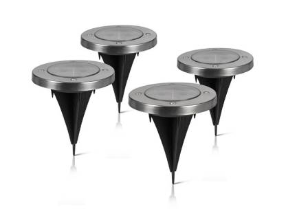 4-Pack Grondspot Verlichting