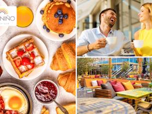 Luxe ontbijtplateau naar keuze bij El NiÃ±o Beach Club