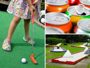 Minigolf + drankje naar keuze