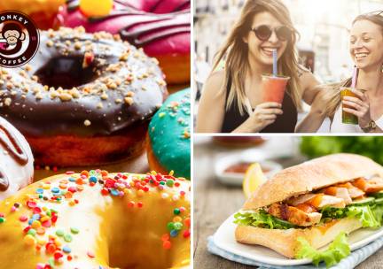 Donut + bubble tea naar keuze in hartje Maastricht