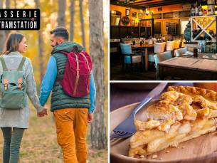 Winterwandeling + warme drank + gebak + lunchplank bij Het Tramstation