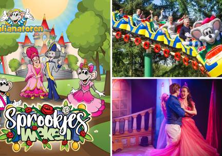 Entree Sprookjesweken bij Kinderpretpark Julianatoren