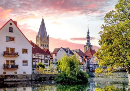 Geniet in het hart van de historische stad Soest in Duitsland o.b.v. halfpension!