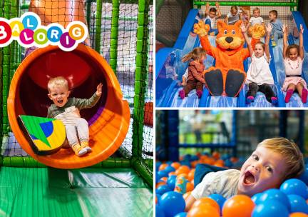 Entree voor kinderspeelparadijs Ballorig