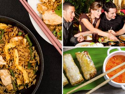 16-delig buffet + dessert bij Indonesia
