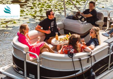 Luxe sloep met schipper (2 uur)