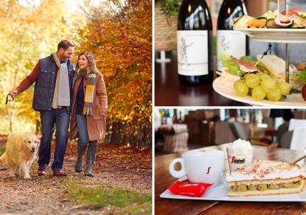 Wandelarrangement incl. warme drank + gebak + lunchplank of -gerecht