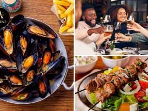2-gangenlunch naar keuze bij Athene Grieks Restaurant-Brasserie