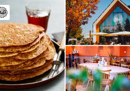 All-You-Can-Eat pannenkoeken (1,5 uur) bij Restaurant Bruis Blaricum