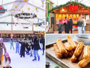 Entree incl. huur schaatsen, drankje, snack en meer