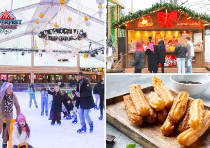 Entree incl. huur schaatsen, drankje, snack en meer