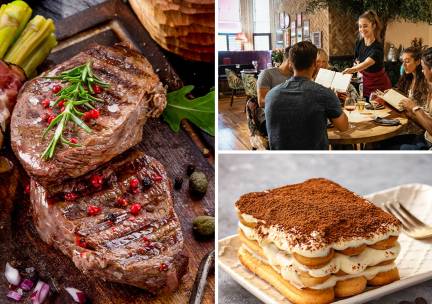 3-gangen keuzediner bij Grill Tango Rembrandtplein