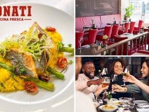 3- of 4-gangendiner Ã  la carte bij Restaurant Donati